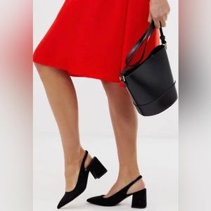 ASOS :SHOES: SAMSON SLING BACK MID HEELS